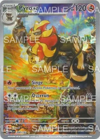 200 Pyroleo - Pyroar - PAL 200/193
