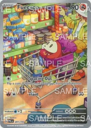 201 Krokel - Fuecoco - PAL 201/193