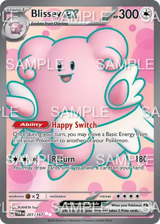 201 Heiteira ex - Blissey ex - TWM 201/167