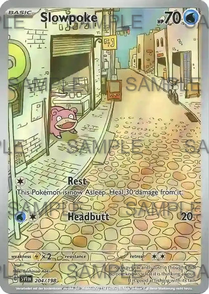204 Flegmon - Slowpoke - SVI 204/198