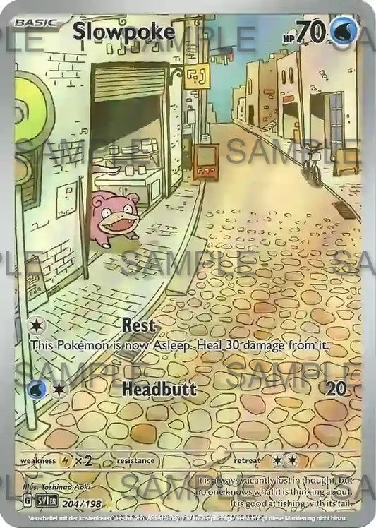 204 Flegmon - Slowpoke - SVI 204/198