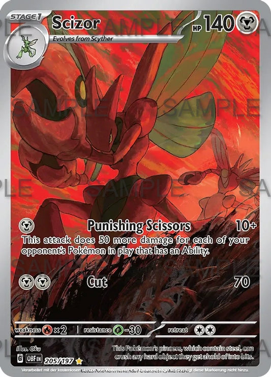 205 Scherox - Scizor - OBF 205/197