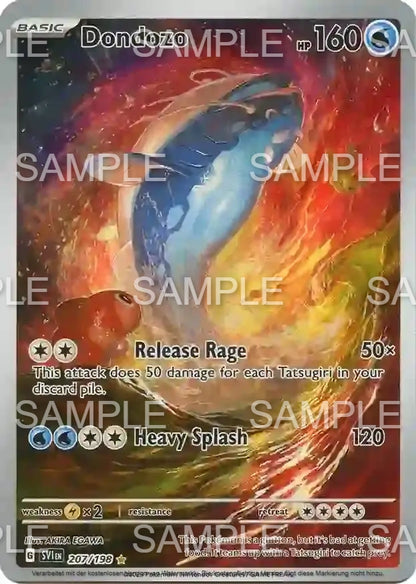 207 Heerashai - Dondozo - SVI 207/198