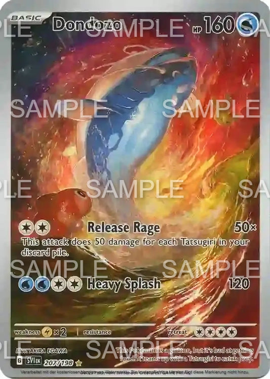 207 Heerashai - Dondozo - SVI 207/198