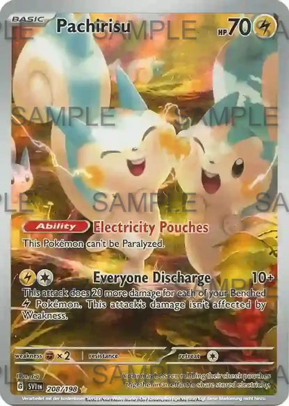 208 Pachirisu  -  SVI 208/198