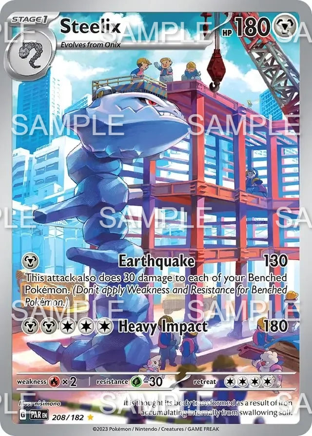 208 Stahlos - Steelix - PAR 208/182