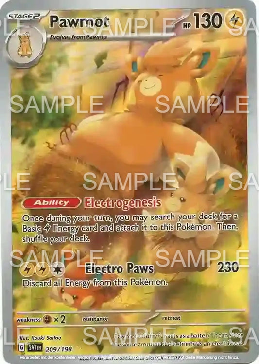 209 Pamomamo - Pawmot - SVI 209/198