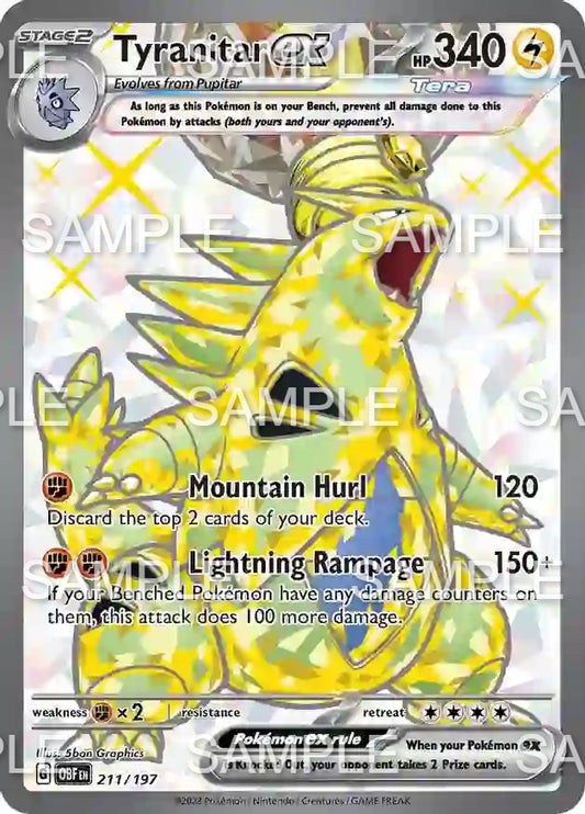 211 Despotar ex - Tyranitar ex - OBF 211/197
