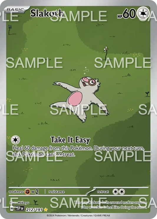 212 Bummelz - Slakoth - SSP 212/191