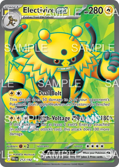 212 Elevoltek ex - Electivire ex - DRI 212/182