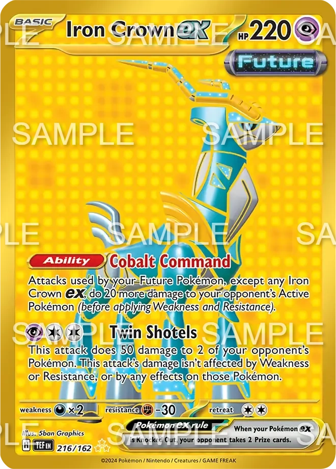 216 Eisenhaupt ex - Iron Crown ex - TEF 216/162