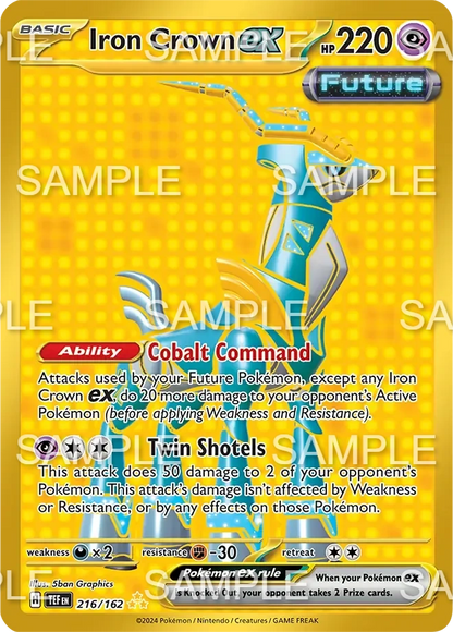 216 Eisenhaupt ex - Iron Crown ex - TEF 216/162