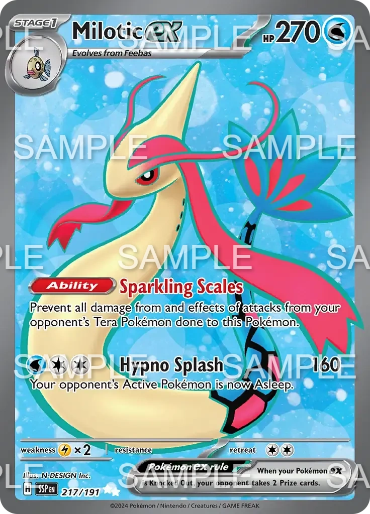 217 Milotic ex  -  SSP 217/191