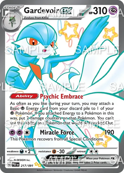217 Guardevoir ex - Gardevoir ex - PAF 217/091