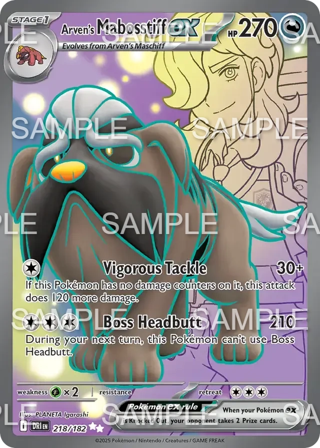 218 Peppers Mastifioso ex - Arven's Mabosstiff ex - DRI 218/182