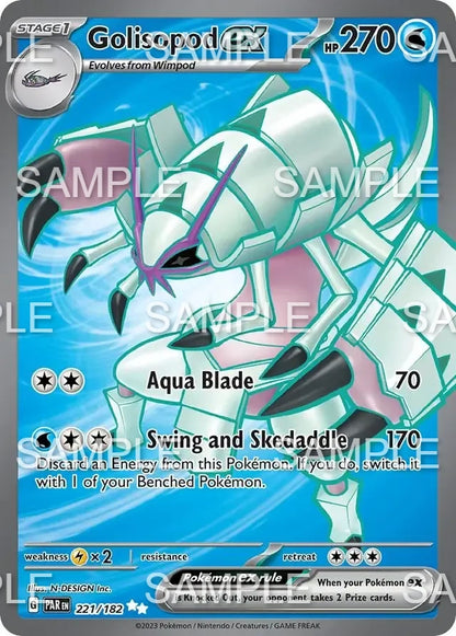 221 Tectass ex - Golisopod ex - PAR 221/182