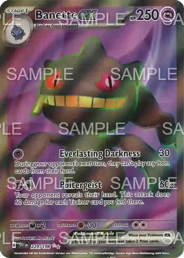 229 Banette ex  -  SVI 229/198
