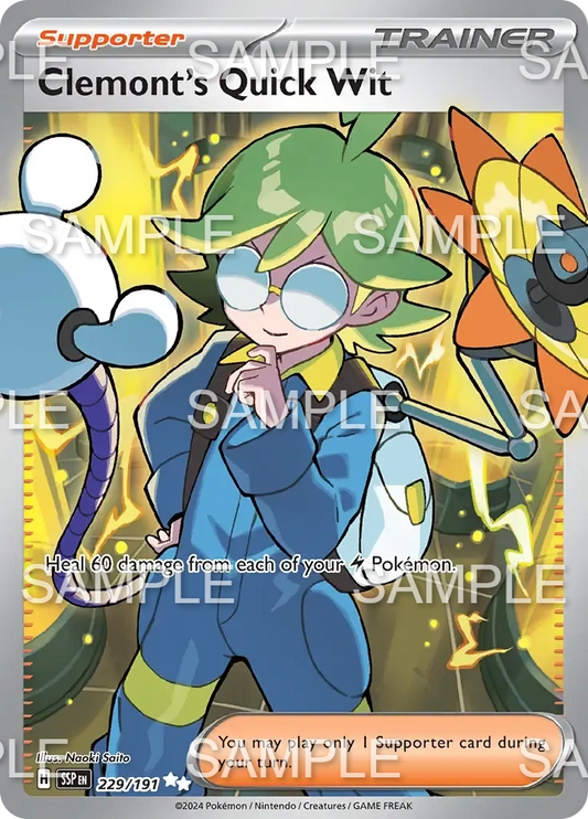 229 Citros Scharfsinn - Clemont's Quick Wit - SSP 229/191