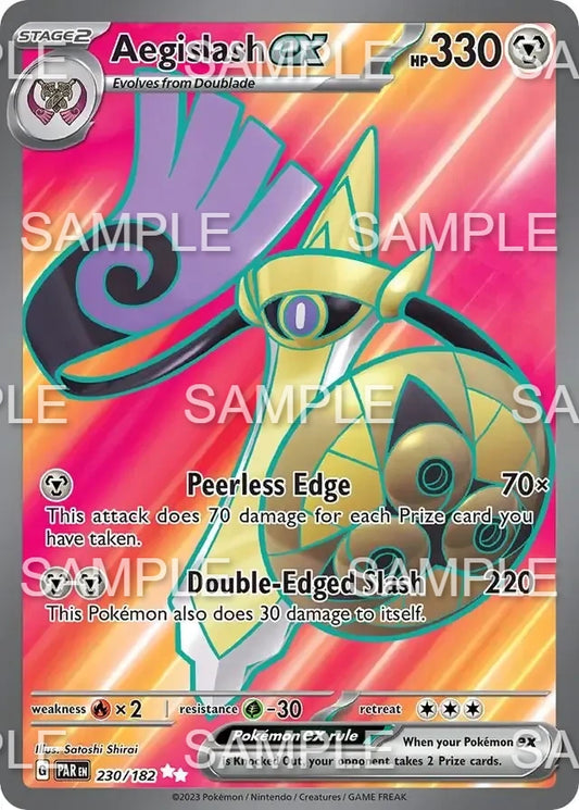 230 Durengard ex - Aegislash ex - PAR 230/182