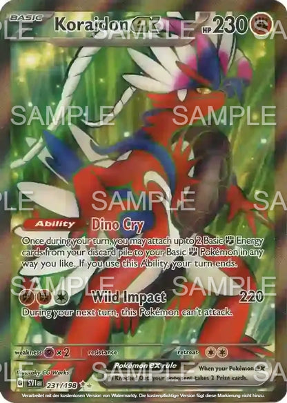 231 Koraidon ex  -  SVI 231/198