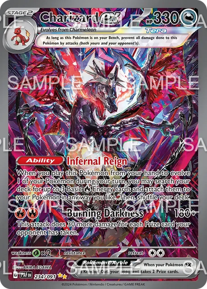234 Glurak ex - Charizard ex - PAF 234/091