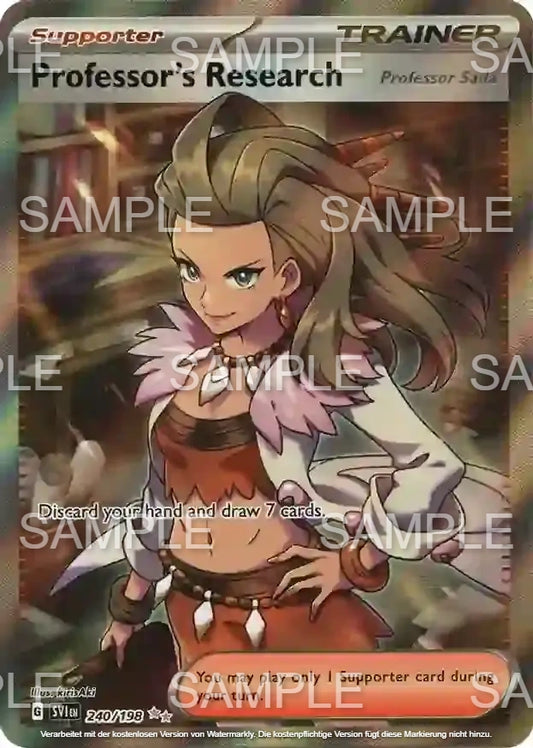 240 Forschung des Professors - Professor Antiquas - Professor's Research - Professor Sada - SVI 240/198