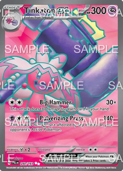 240 Granforgita ex - Tinkaton ex - PAL 240/193