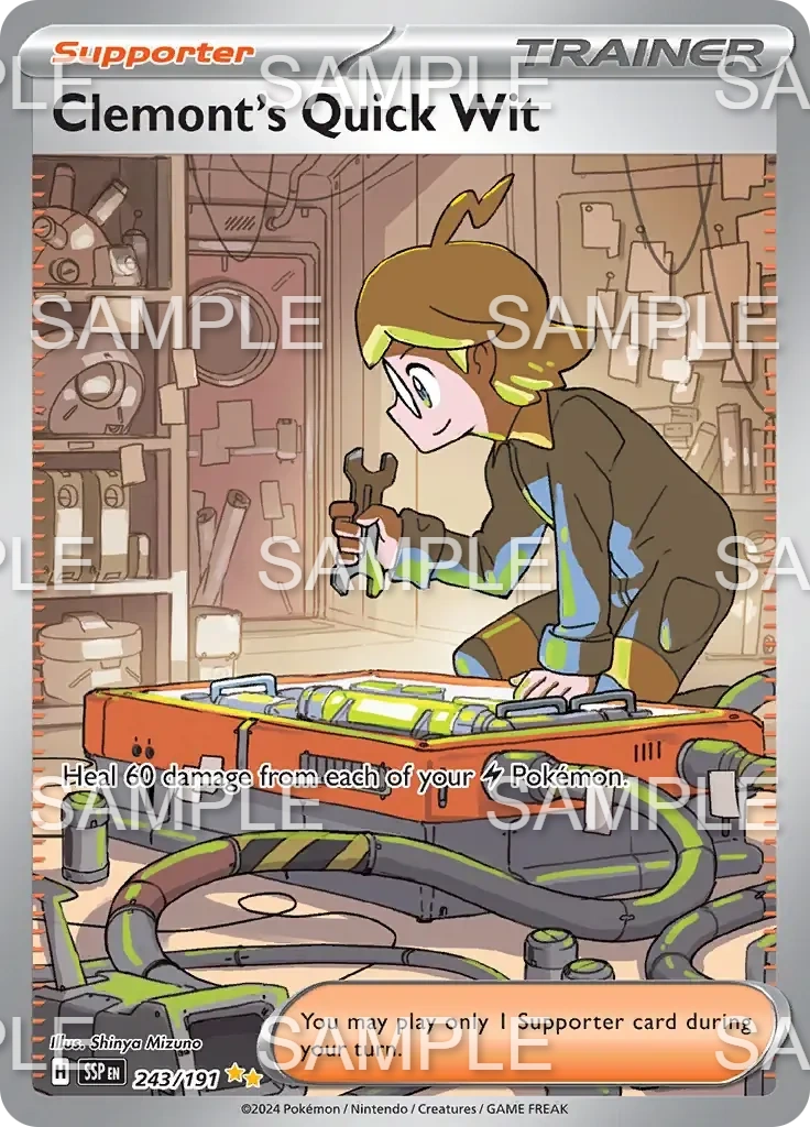 243 Citros Scharfsinn - Clemont's Quick Wit - SSP 243/191