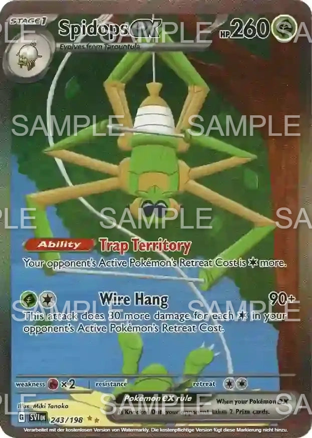 243 Spinsidias ex - Spidops ex - SVI 243/198