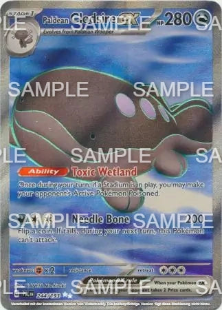 244 Paldea-Suelord ex - Paldean Clodsire ex - PAL 244/193