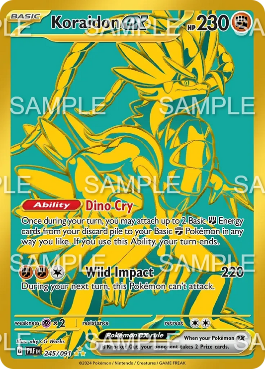 245 Koraidon ex - PAF 245/091