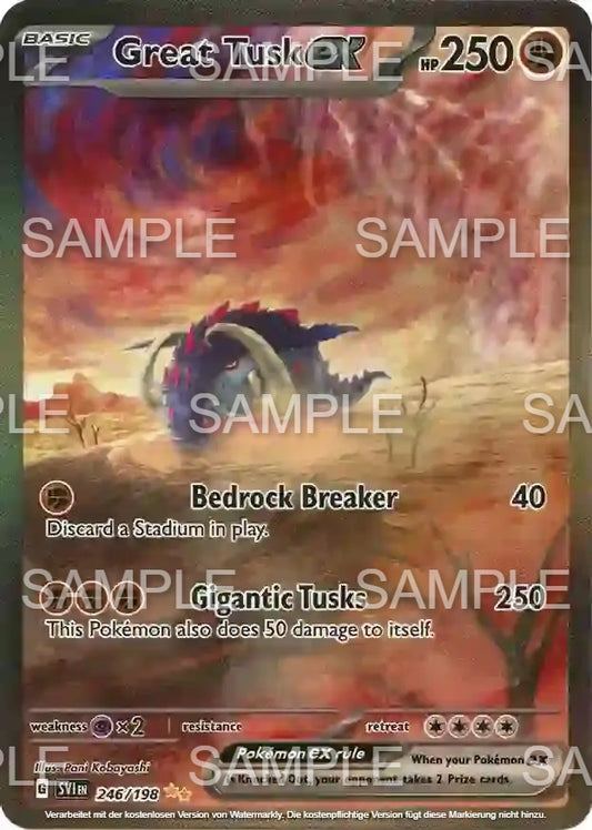 246 Riesenzahn ex - Great Tusk ex - SVI 246/198