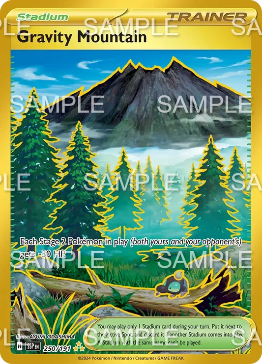 250 Erdanziehungsberg - Gravity Mountain - SSP 250/191