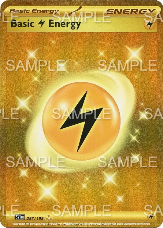 257 Basis-Elektro-Energie - Basic Lightning Energy - SVI 257/198