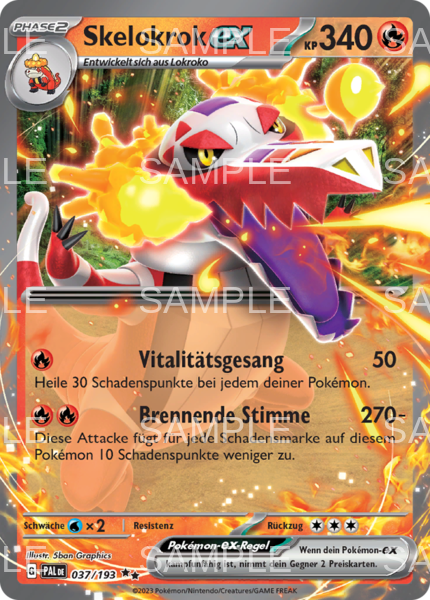 037 Skelokrok ex - Skeledirge ex - PAL 037/193