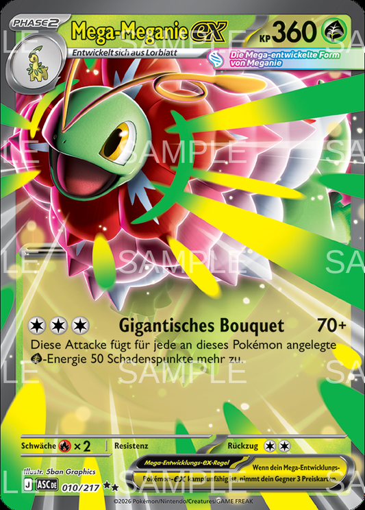 010 Mega Meganie ex - Mega Meganium ex - ASC 010/217