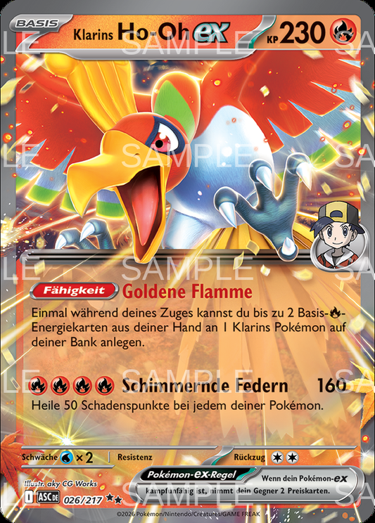 026 Klarins Ho-Oh ex - Ethan's Ho-Oh ex - ASC 026/217