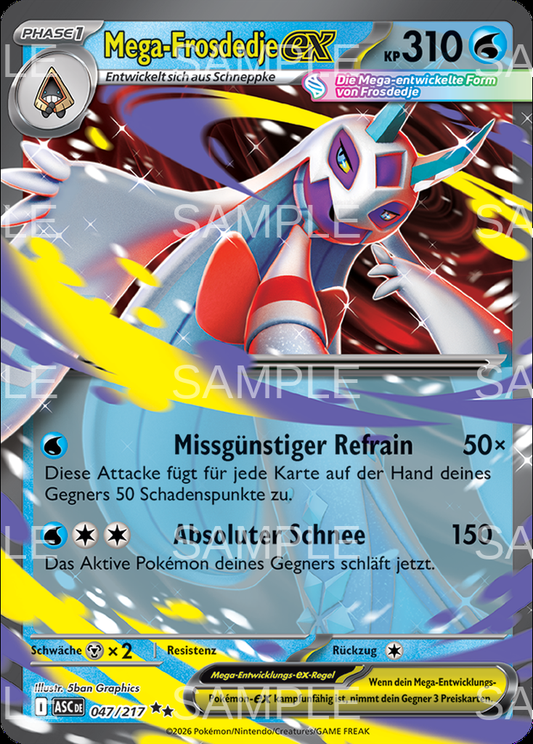 047 Mega Frosdedje ex - Mega Froslass ex - ASC 047/217