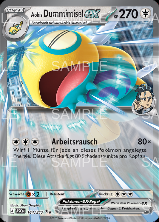 164 Aokis Dummimisel ex - Larry's Dudunsparce ex - ASC 164/217