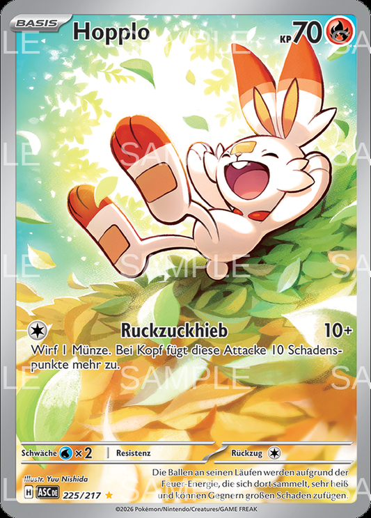 225 Hopplo - Scorbunny - ASC 225/217