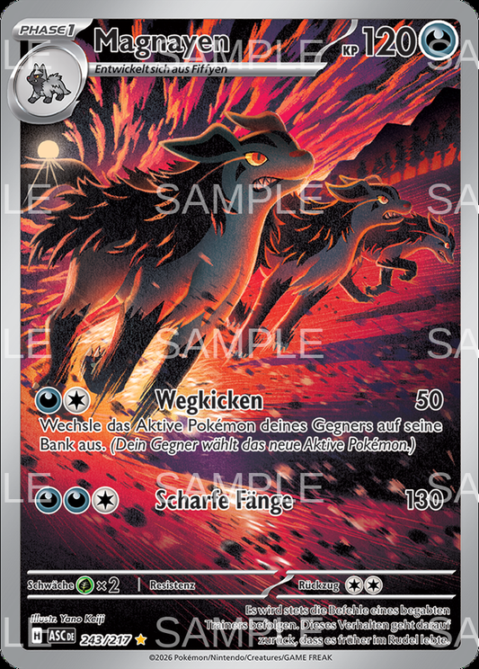 243 Magnayen - Mightyena - ASC 243/217