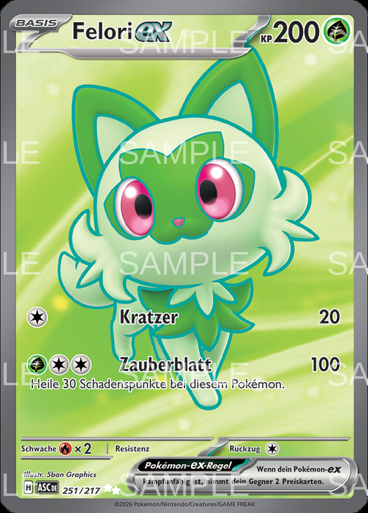 251 Felori ex - Sprigatito ex - ASC 251/217