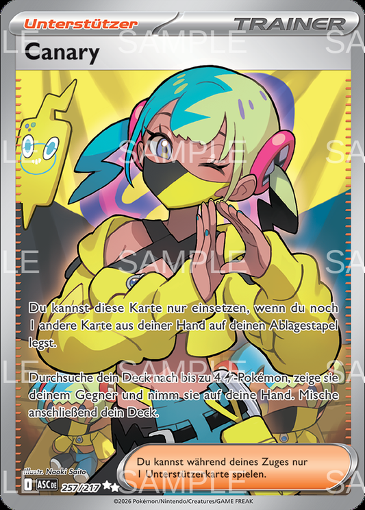 257 Canary - Canari - ASC 257/217