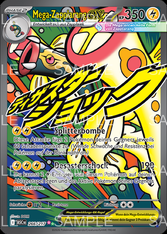 266 Mega Zapplarang ex - Mega Eelektross ex - ASC 266/217