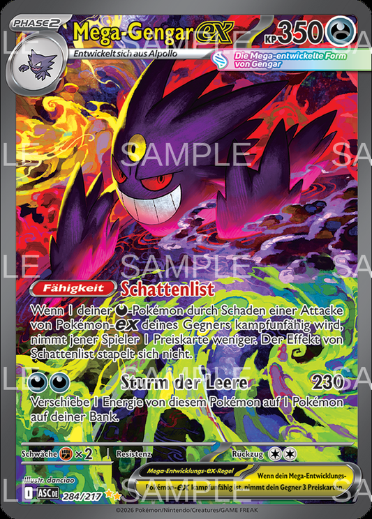 284 Mega Gengar ex - Mega Gengar ex - ASC 284/217
