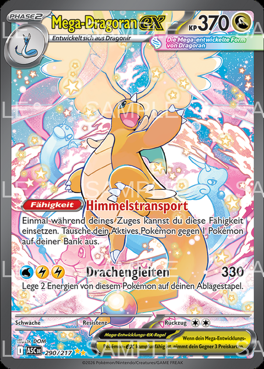 290 Mega Dragoran ex - Mega Dragonite ex - ASC 290/217