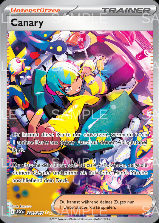 291 Canary - Canari - ASC 291/217