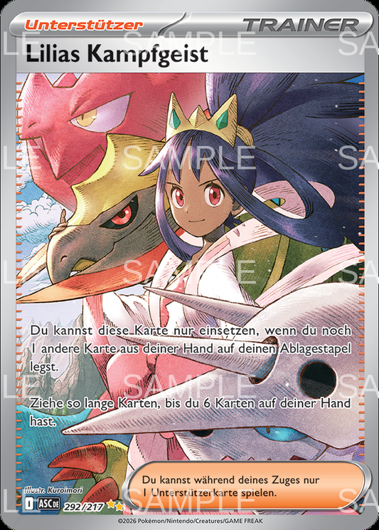 292 Lilias Kampfgeist - Iris's Fighting Spirit - ASC 292/217