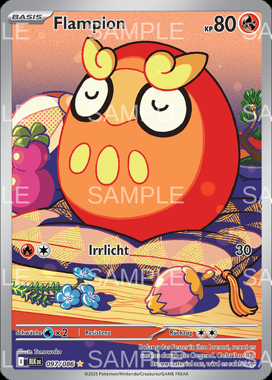097 Flampion - Darumaka - BLK 097/086