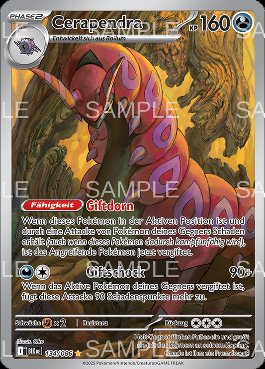 134 Cerapendra - Scolipede - BLK 134/086